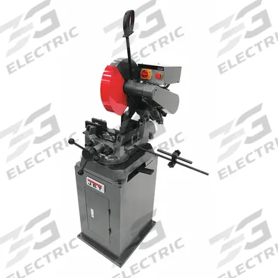 JET Cut-Off Machine: 12 in Blade Dia., 4,200 RPM Max. Blade Speed, 240V AC - Cabinet Style Cut-Off Machines