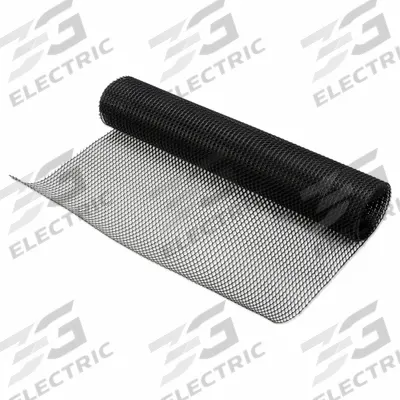 SAN JAMAR Shelf Poly-Liner: 10 ft Overall Lg, 2 ft Overall Wd, Black - Shelf Liners