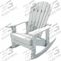 ULTRASITE Adirondack Rocking Chair: White, White, Vandal Resistant, 16 1/4 in Seat Ht, Resinwood (MPN PB ADCHAWHI). Key specifications — Finish: Vandal Resistant; Frame Color: White; Frame Material: Resinwood; Seat Color: White; Seat Material: Resinwood.