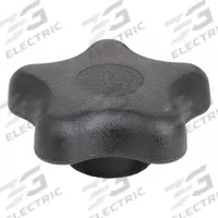INNOVATIVE COMPONENTS Hand Knob: 5 Point, Plastic w/ Steel Thread, 1/4"-20 Thread, 1.3 in Dia (MPN GN4C----5S2B-21). Key specifications — Brand: INNOVATIVE COMPONENTS.