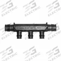 UPONOR EP Multi-port Tee: Polymer, 1 in, 3/4 in, 1 Inlets, 3 Outlets, 73 psi Max Op Pressure (MPN Q2231057). Key specifications — Material: Polymer; Brand: UPONOR.