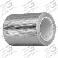 3M Conductive Electrical Tape: 23 in Wd, 1 yd Lg, 5 mil Thick, 600 V Volt Rating, Silver, Acrylic (MPN 1267)