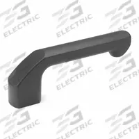 JW WINCO Pull Handle: Threaded Holes, Aluminum, Black, 0.87 in Mounting Hole Center to Center (MPN 559-162-B-SW). Key specifications — Screw Size: M8; Brand: JW WINCO; Color: Black.