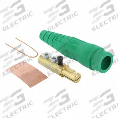 Single Pole Inline: Male, Green, 600V AC/600V DC, 300 A, Double Set Screw Termination, 18 Series (MPN 18D22-UG). Key specifications — Gender: Male; Series: 18; Brand: LEVITON.
