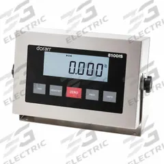 DORAN Intrinsically Safe Scale Indicator: 6 3/4 in Overall Ht, 10 in Overall Lg, 4 in Overall Wd (MPN 81100IS/15-BATT/CHG). Key specifications — attr1360126: DORAN; attr1360104: kg; attr1360123: Yes; attr1360124: Battery; attr1360105: NTEP.