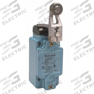 Honeywell Non Plug-In Limit Switch: 60 mm Mounting Hole Vertical Center to Center Distance, GLA - Roller Lever-Arm Limit Switches
