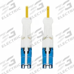 EATON TRIPP LITE Fiber Cable: Single Mode, 3.3 ft Lg, CS / UPC Male End 1, CS / UPC Male End 2, LSZH (MPN N381C-01M). Key specifications — Fire Rating: Riser; Jacket Material: LSZH; Number of Fibers: Duplex; Fiber Type: OS2; Brand: EATON TRIPP LITE; End 1 Connection Gender: Male; End 1 Contact Type Finish: UPC; End 2 Connection Gender: Male.
