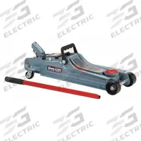 PRO-LIFT Trolley Floor Jacks: Steel, Manual Handle, Mechanical, 2 ton Load Capacity, 3 in Min Lift (MPN F-767). Key specifications — Brand: PRO-LIFT; Lifting Actuator: Manual Handle; Body Material: Steel.