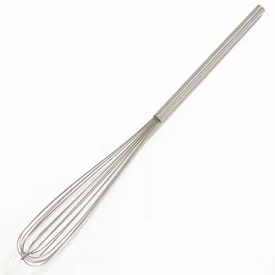 CARLISLE Whip: 48 in Overall Lg, Stainless Steel Handle, Silver Handle - Whisks