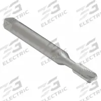 CLEVELAND Spiral Point Tap: #8-32 UNC, H3 / 2B, 2 Flute, Bottoming Chamfer, High Speed Steel (MPN C57086)