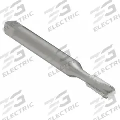CLEVELAND Spiral Point Tap: #8-32 UNC, H3 / 2B, 2 Flute, Bottoming Chamfer, High Speed Steel (MPN C57086)
