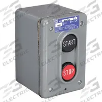 SQUARE D Control Station: (2) Push Buttons, 0 Pilot Lights, 1NO/1NC, Start/Stop, (2) Push Buttons (MPN 9001BW240). Key specifications — Brand: SQUARE D; Operator Legend: Start/Stop; Operator Color: Red; Operator Configuration: (2) Push Buttons; Operator Configuration Type: (2) Push Buttons.