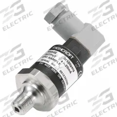 Pressure Transmitter: 0 psi to 200 psi, 1 to 5V DC, 4-Pin Mini-DIN Hirschmann G Series Connector (MPN G17M0115M1200#). Key specifications — Accuracy: ±0.5%; NEMA Rating: 4X; Burst Pressure: 10x Range; Calibration Certificate Included: No NIST-Traceable Calibration Certificate Included; IP Rating: IP67; Housing Material: Nylon; Output: 1 to 5V DC; Overpressure: 2x Range.