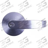 TOWNSTEEL Mechanical Exit Device Trim: 84 in Max Door Wd, Chrome (MPN TL8000S-626). Key specifications — Color: Silver; Product Type: Mechanical Exit Device Trim; Brand: TOWNSTEEL; Outside Trim Type: Lever; Exit Device Style: Lever; ADA Compliant: No.