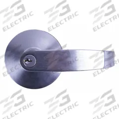 TOWNSTEEL Mechanical Exit Device Trim: 84 in Max Door Wd, Chrome (MPN TL8000S-626). Key specifications — Color: Silver; Product Type: Mechanical Exit Device Trim; Brand: TOWNSTEEL; Outside Trim Type: Lever; Exit Device Style: Lever; ADA Compliant: No.