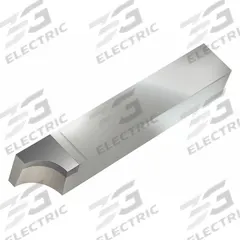 MICRO 100 Single-Point Tool Bit: RAD Tool Bit Style, 3/4 in Shank Wd, 3/4 in Shank Ht, Carbide, Zinc (MPN RAD-13)