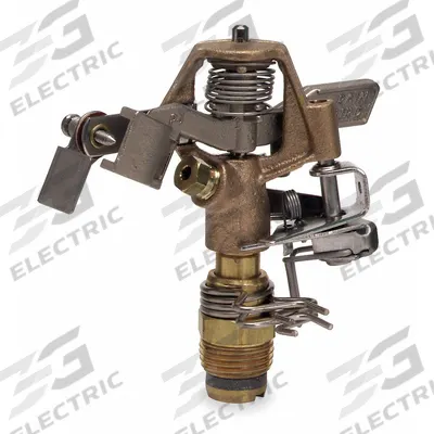 RAIN BIRD Impact Sprinkler Head: Full Circle/Part Circle, 20 to 41 ft, 3.4 to 5.0 gpm - Impact Rotor Sprinklers