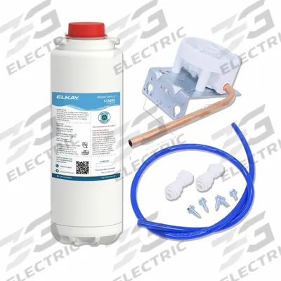 ELKAY Water Cooler Filter: 0.5 micron, 1.5 gpm, 1,500 gal - Drinking Fountain & Beverage Machine Water Filter Systems