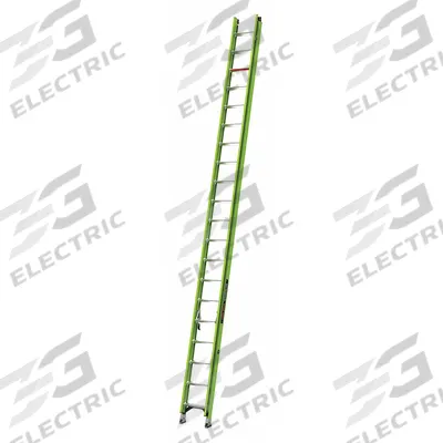 LITTLE GIANT Extension Ladder: 40 ft Ladder Size, Fiberglass, 300 lb Load Capacity - Non-Conductive Fiberglass Extension Ladders