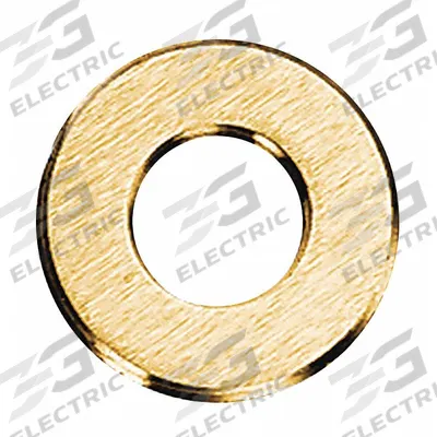 HUBBELL WIRING DEVICE-KELLEMS Flush Cap Ring: Round, Brass, Hubbell - Flanges and Trim Rings for Floor Boxes