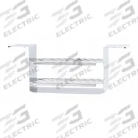 Tube Rack: Stainless Steel, (47) Tubes (MPN 0020004030). Key specifications — Material: Stainless Steel; Product Type: Test Tube Rack; Total Holding Capacity: (47) Tubes; Brand: IKA.