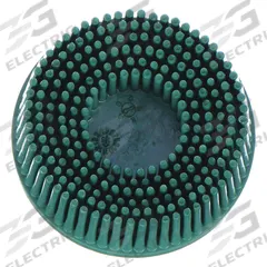 SCOTCH-BRITE Tapered Bristle Disc: 2 in Brush Dia, TR, Ceramic, P50 Grit (MPN 7000000742). Key specifications — Brand: SCOTCH-BRITE.