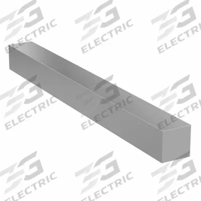 APPROVED VENDOR Alloy Steel Square Bar: 0.56 in Thick, 0 in/-0.004 in, 9/16 in x 6 in Nominal Size (WxL) - High-Strength 4140 Alloy Steel Flat Bars