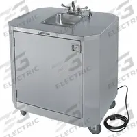 LAKESIDE Portable Hand Washing Station: Water Heater Included, Dual Manual Handle, 2.2 gpm Flow Rate (MPN 9610). Key specifications — Brand: LAKESIDE.