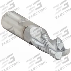 CLEVELAND Roughing End Mill: Carbide, TiCN Coated, 3 Flute, Coarse Pitch, 1/2" Mill Dia, 5/8" LOC (MPN C70459)