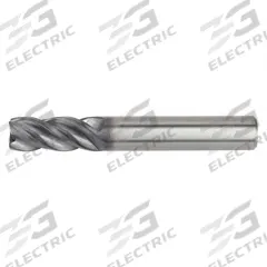 WIDIA HANITA Corner Chamfer End Mill: Carbide, AlTiN Coated, 4 Flute, 7 mm Mill Dia, 16 mm LOC (MPN 477707003T)