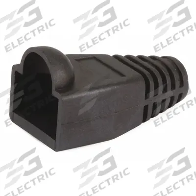 MONOPRICE Relief Boot: Relief Boot RJ45, 5/6 Cable Category, 50pk Pack Size - RJ Modular Connector Strain Relief Boots