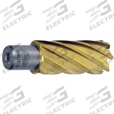 SLUGGER BY FEIN Annular Cutter: 3 in Cutter Dia, 2 in Max Cutting Dp, TiN - High-Speed Steel Annular Cutters for General Cutting