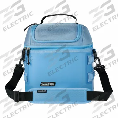 COLEMAN Cooler: Duffle Bag Bag, Blue, 10.6 qt Capacity, 16 Cans - Lunch-Box Coolers