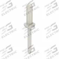 Blind Rivet,17/64 in dia,PK25: Inch, 3/4 in Body Lg, 0.2656 in Shank Dia, Open End, Dome, 25 PK (MPN 9054PK). Key specifications — Brand: APPROVED VENDOR.