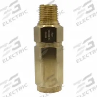 RAY Pressure Gauge Snubber: Brass, Piston, Brass NPT, 5,000 psi Max. Pressure, 3 Pistons (MPN 060B). Key specifications — Snubber Type: Piston; Connection Type: NPT; Brand: RAY; Material: Brass; Compatible Liquids and Gases: Air.