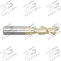 APPROVED VENDOR Ball End Mill: Carbide, ZrN Coated, 2 Flute, 1" Mill Dia, 1-3/4" LOC, 4" OAL (MPN 282-911760D)