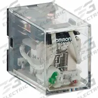 OMRON General Purpose Relays: Socket Mounted, 110/120V AC, DPDT, 8 Pins/Terminals, D Socket (MPN LY2-0-AC110/120). Key specifications — Brand: OMRON; Base Type: Square; Mounting Style: Plug-In; Electrical Connection: PCB Terminal; Manufacturer Part Number: LY2-0-AC110/120; Series: LY.