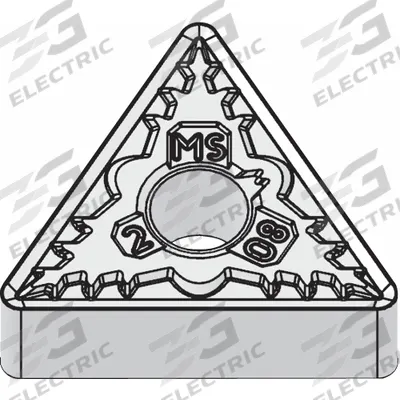 WIDIA Triangle Turning Insert: TNMG331MS - Triangle (T) Indexable Turning Inserts