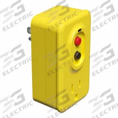 APPROVED VENDOR GFCI: Manual Reset, 3, 5-15P Plug, 15 A Current, 125V AC, 5-15R, Yellow (MPN 875LF3). Key specifications — NEMA Plug Configuration: 5-15P; NEMA Receptacle Configuration: 5-15R; Brand: APPROVED VENDOR; Voltage: 125V AC.