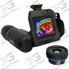 FLIR Infrared Camera: 25° x 19°, SD Card/USB/Wireless, 640 x 480, FLIR GF Series, 30 Hz Frame Rate (MPN FLIR GF77-LR). Key specifications — Focus Method: Auto; Manufacturer Part Number: FLIR GF77-LR; Brand: FLIR; Field of View: 25° x 19°; Intrinsic Safety: Not Specified Intrinsically Safe; Lens Angles Included: 25°; Features_Broad: Bluetooth; Lens Types_ Broad: Low-Range Lens.