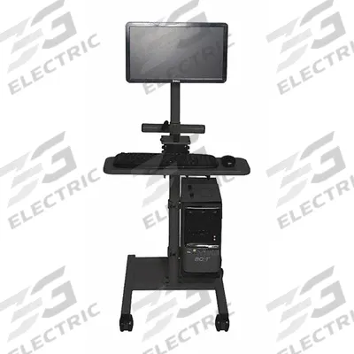 VERSADESK Medical Workstation: 24 in Overall Wd, 19 in Overall Dp, 55 in Overall Ht - Mobile Medical Computer Carts