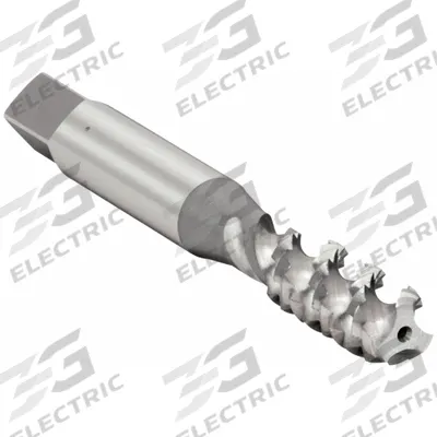 OSG Spiral Flute Tap: 5/16"-18 UNC, H3 / 2B-3B, 3 Flute, Bottoming Chamfer - General Purpose Spiral-Flute Taps