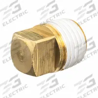 APPROVED VENDOR Plug: Square Drive Cored Plug, 1 1/2 in, NPT Threaded, Class 125, C89833 Brass, PTFE (MPN ZUSA-PF-10738). Key specifications — Brand: APPROVED VENDOR; Maximum Operating Pressure: 125 psi @ 72° F.