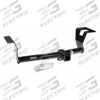REESE Step Bumper Receiver: III, 4,500 lb Gross Trailer Wt Capacity, 675 lb Tongue Wt, Steel (MPN 75547). Key specifications — Finish: Powder Coated; Drilling Required: No; Vehicle Make: Honda; Vehicle Model: CR-V; Brand: REESE.