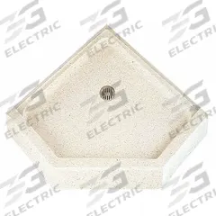 FIAT PRODUCTS Shower Base: Neo-Angle, Single Threshold, Terrazzo, 36 in Overall Lg, 4 in Overall Ht (MPN 36MFTC081). Key specifications — Material: Terrazzo; Drain Location: Corner; Brand: FIAT PRODUCTS.
