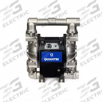 GRACO Electric Diaphragm Pump: 316 Stainless Steel Body, 1 1/2 in Fluid Connection Size (MPN TE80-0188). Key specifications — Nameplate Voltage: 200-240V AC; Brand: GRACO; Diaphragm Material: PTFE with Santoprene Backing; Check Valve Material: PTFE; Seat Material: 316 SS.