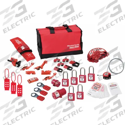 MASTER LOCK Group Safety Lockout Kit, Valve/Electrical: Electrical/Valve - Portable Electrical & Valve Lockout Kits