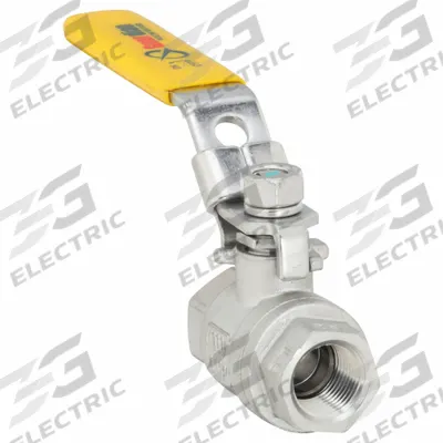 APPROVED VENDOR Manual Two-Way Ball Valve: 3/8 in, 316 Stainless Steel, Straight Valve Body - Stainless Steel Ball Valves