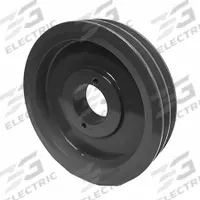 APPROVED VENDOR V-Belt Sheave: 2AK94H, 2 Groove, 9.25 in OD, Bushed Bore, H/QT, Cast Iron. Key specifications — Pulley Industry Number: 2AK94H.