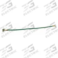 RACO Grounding Pigtail: Copper, Green, Steel Box, 8 in Overall Lg (MPN 993). Key specifications — For Product Type: Steel Box; Brand: RACO; Accessory Type: Grounding Pigtail; Color: Green; Material: Copper.